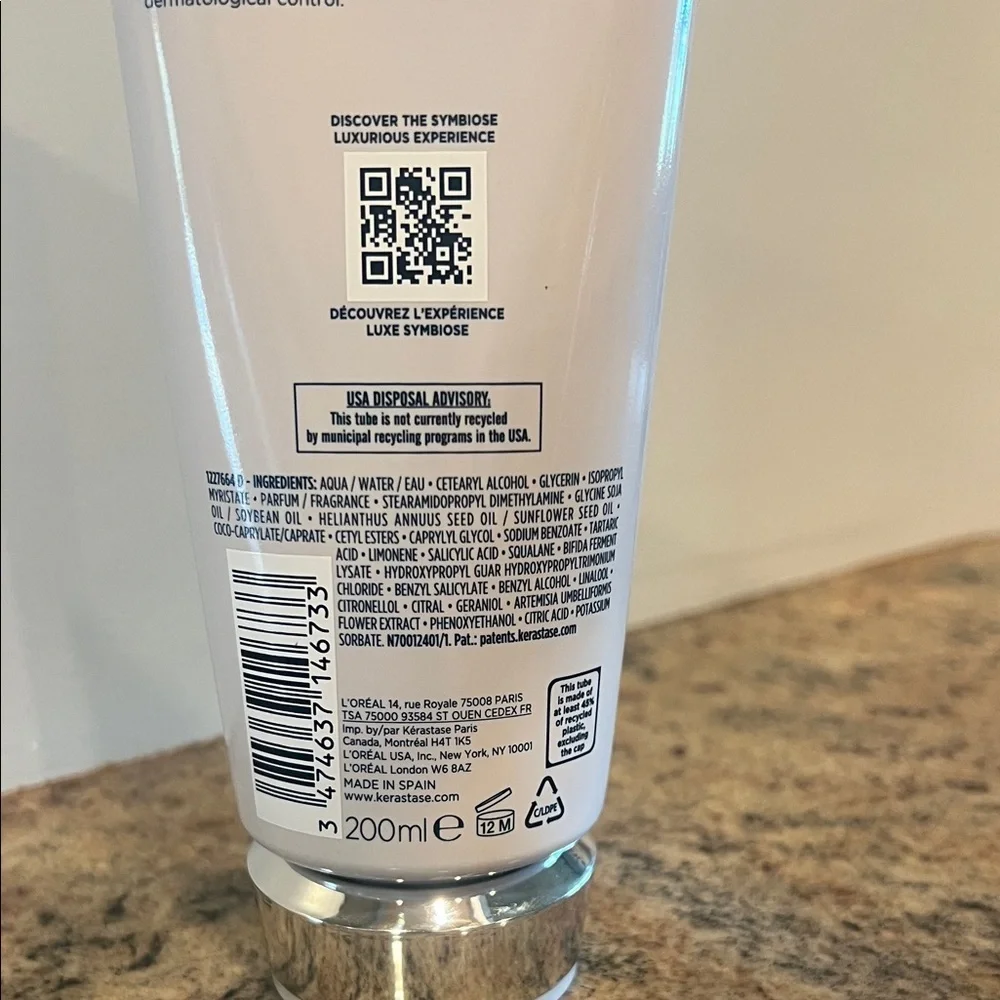Kerastase Symbiose Hair Conditioner - White and Silver